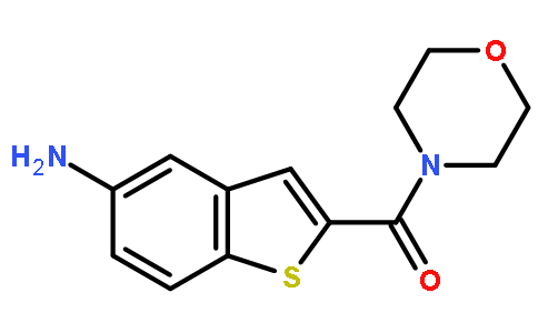 (5-氨基苯并[b]噻吩-2-基)-4-嗎啉甲酮