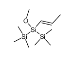 2-methoxy-1,1,1,3,3,3-hexamethyl-2-(prop-1-en-1-yl)trisilane