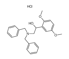 2-(dibenzylamino)-1-(2,5-dimethoxyphenyl)ethan-1-ol hydrochloride