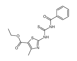 1-Benzoyl-3-(5-ethoxycarbonyl-4-methylthiazol-2-yl)thiourea