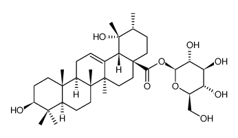 28-O-beta-D-吡喃葡萄糖果树酸酯对照品(标准品) | 83725-24-0