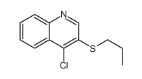 4-chloro-3-propylsulfanylquinoline