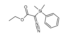 ethyl α-dimethylphenylsilyldiazoacetate