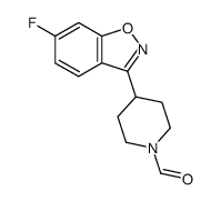 6-fluoro-3-(1-formyl-4-piperidinyl)-1,2-benzisoxazole