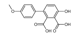 4-hydroxy-4'-methoxy-[1,1'-biphenyl]-2,3-dicarboxylic acid