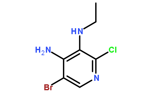 5-溴-2-氯-N3-乙基吡啶-3,4-二胺