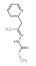 methyl N-[(E)-1-pyridin-2-ylpropan-2-ylideneamino]carbamodithioate