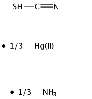 硫氰酸汞)铵