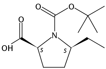 (2s,5s-n-boc-5-乙基吡咯烷-2-甲酸