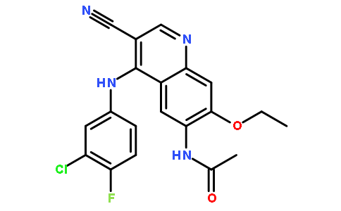 N-[4-[(3-氯-4-氟苯基)氨基]-3-氰基-7-乙氧基-6-喹啉基]乙酰胺