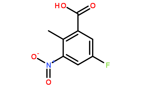 2-甲基-3-硝基-5-氟苯甲酸