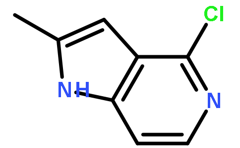 4-氯-2-甲基-5-氮杂吲哚