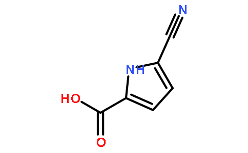 5-氰基-1H-吡咯-2-甲酸
