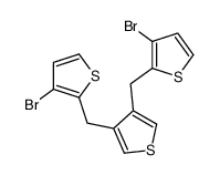 3,4-bis[(3-bromothiophen-2-yl)methyl]thiophene