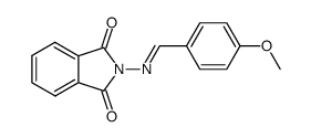 N-(p-methoxybenzylidene)aminophthalimide