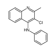 (3-chloro-2-methyl-[4]quinolyl)-phenyl-amine