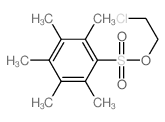 2-chloroethyl 2,3,4,5,6-pentamethylbenzenesulfonate