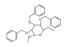 Methyl 2,3,4-tri-O-benzyl-6-deoxy-6-iodo-α-D-glucopyranoside