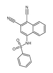 4-benzenesulfonylamino-naphthalene-1,2-dicarbonitrile