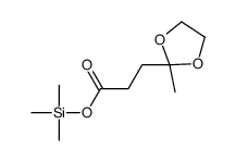 trimethylsilyl 3-(2-methyl-1,3-dioxolan-2-yl)propanoate