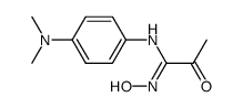 α-(p-(N,N-Dimethylamino)phenyleneamino)-α-isonitrosoacetone