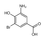 3-氨基-5-溴-4-羟基苯甲酸