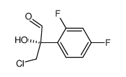 3-chloro-2-(2,4-difluorophenyl)-2-hydroxypropionaldehyde