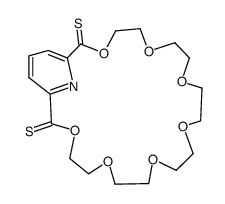 3,6,9,12,15,18,21-Heptaoxa-27-azabicyclo(21.3.1)heptacosa-1(27),23,25-triene-2,22-dithione