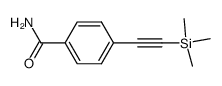 4-((trimethylsilyl)ethynyl)benzamide