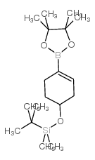 叔丁基 - 二甲基 - [4-(4,4,5,5-四甲基-1,3,2-二氧硼雜環戊烷-2-基)環己-3-烯-1-基]氧基硅烷