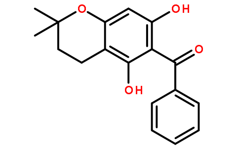 6-苯甲酰基-5,7-二羟基-2,2-二甲基色满对照品(标准品) | 86606-14-6