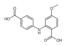 2-(4-carboxyanilino)-4-methoxybenzoic acid