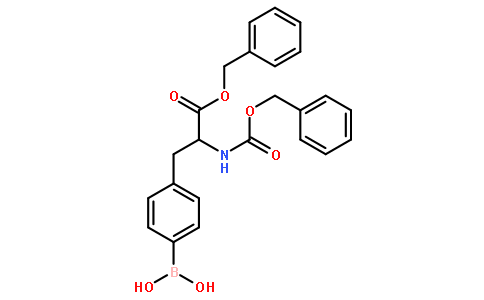 (S)-4-(2-(芐氧基羰基)-2-(Cbz-氨基)乙基)苯硼酸