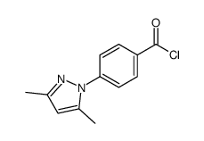 4-(3,5-dimethylpyrazol-1-yl)benzoyl chloride