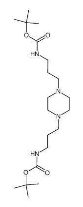 N,N'-bis(3-((tert-butyloxycarbonyl)amino)propyl)piperazine