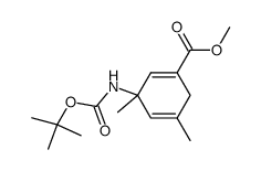 3-(tert-butoxycarbonylamino)-3,5-dimethylcyclohexa-1,4-dienecarboxylic acid methyl ester