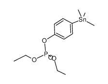 O,O-diethyl O-4-trimethylstannylphenyl phosphate