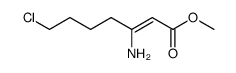 methyl (Z)-3-amino-7-chlorohept-2-enoate