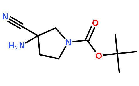 3-氨基-3-氰基吡咯烷-1-羧酸叔丁酯