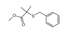 2-methyl-2-[(phenylmethyl)thio]Propanoic acid methyl ester