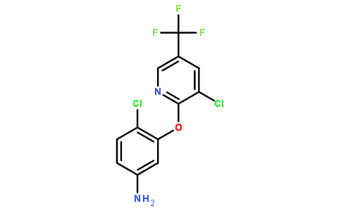 3-氯-2-(2-氯-5-氨基-苯氧基)-5-三氟甲基吡啶