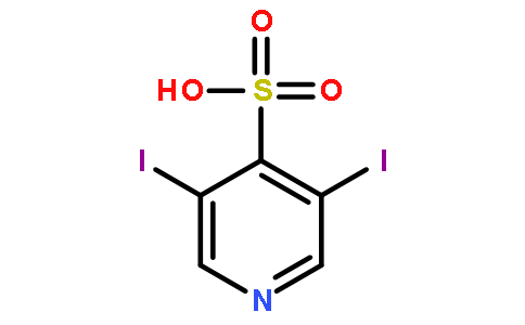 3,5-diiodopyridine-4-sulfonic acid