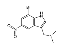 7-bromo-5-nitrogramine