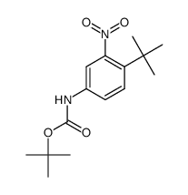 (4-tert-butyl-3-nitro-phenyl)-carbamic acid tert-butyl ester