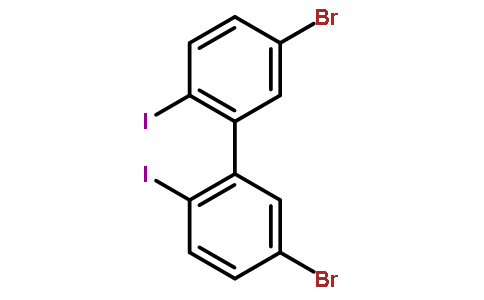 5,5'-二溴-2,2'-二碘-1,1'-聯(lián)苯