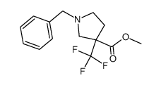 (R/S)-1-benzyl-3-trifluoromethyl-pyrrolidine-3-carboxylic acid methyl ester