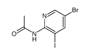 N-(5-bromo-3-iodo-pyridin-2-yl)-acetamide