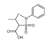 3-methyl-2-[methyl(phenyl)sulfamoyl]butanoic acid