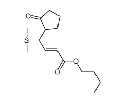 butyl 4-(2-oxocyclopentyl)-4-trimethylsilylbut-2-enoate