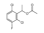 1-(2,6-dichloro-3-fluorophenyl)ethyl acetate